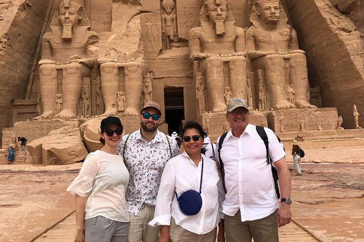 4-Day Nile cruise Aswan to Luxor with Abu Simbel & Guided Tours