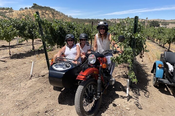 Private Sidecar Winery Tour through Paso Robles