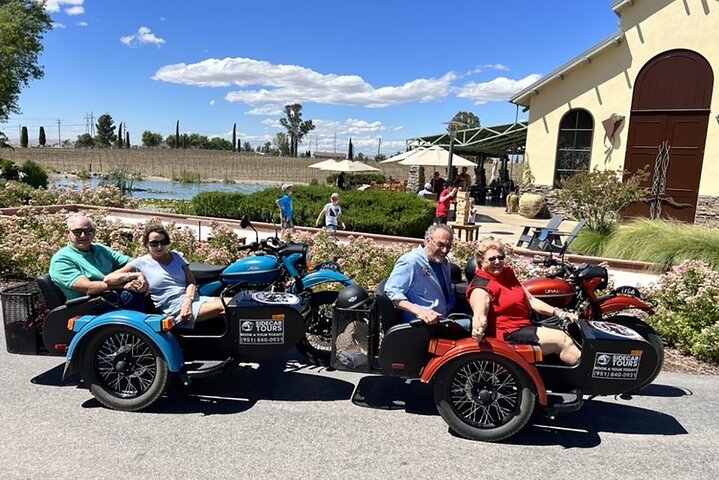 Private Sidecar Winery Tour through Paso Robles