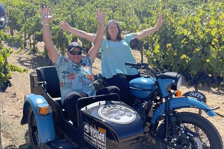 Private Sidecar Winery Tour through Paso Robles