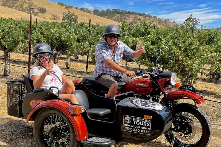 Private Sidecar Winery Tour through Paso Robles