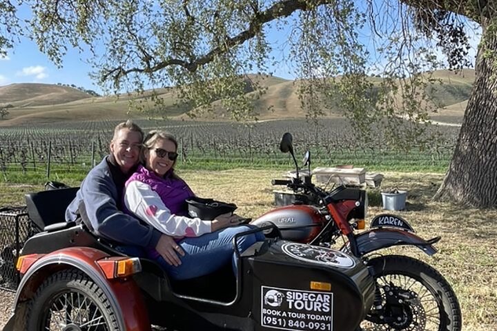 Private Sidecar Winery Tour through Paso Robles