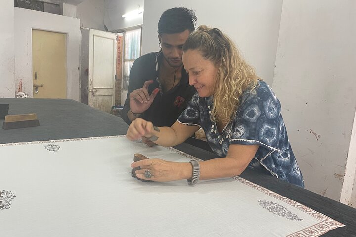 Learn Hand Block Printing Techniques & Print Your Own Fabric