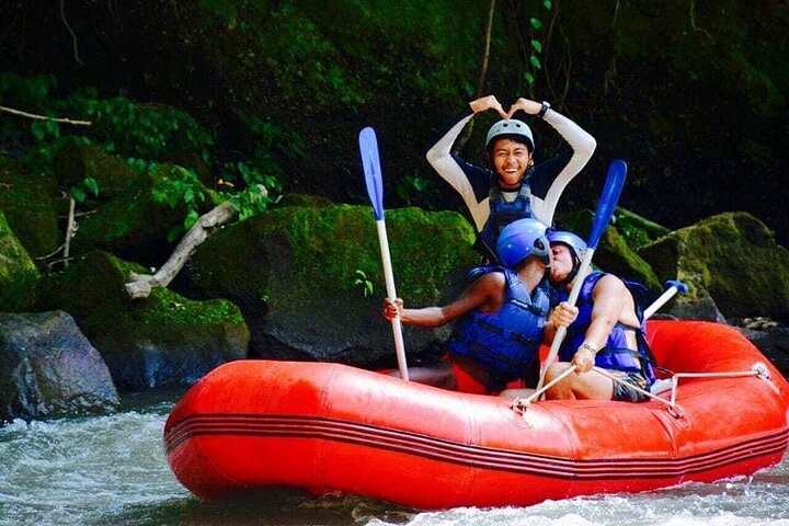 Bali ATV Quad Bike Through Tunnel, Waterfall, White Water Rafting