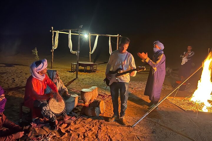 Night In Erg chebbi Desert Departing From Erfoud, Camel Trekking