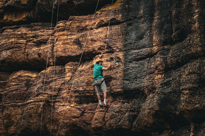 Rock Climbing in Badami
