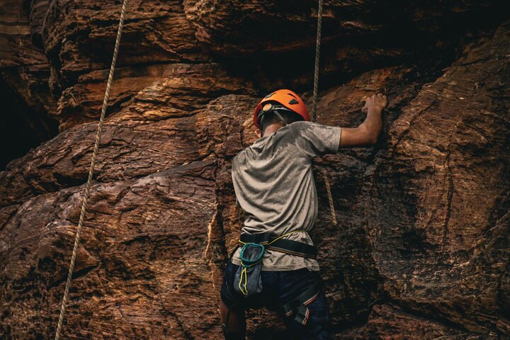 Rock Climbing in Badami