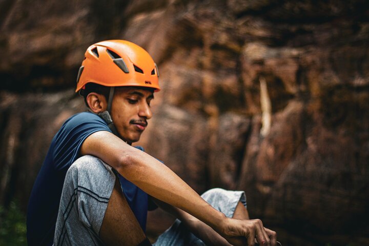 Rock Climbing in Badami
