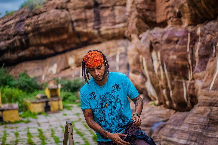 Rock Climbing in Badami