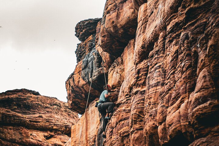 Rock Climbing in Badami