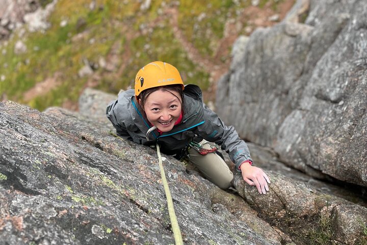 Private Guided Rock Climbing Experience in the Cairngorms
