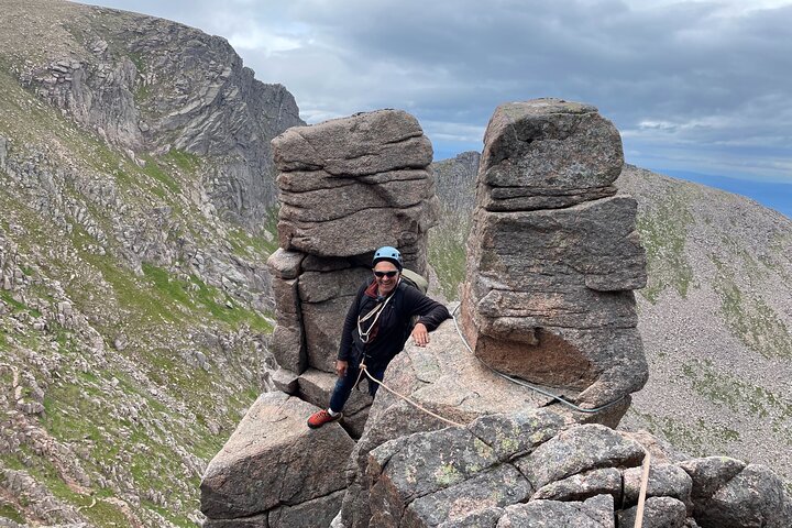 Private Guided Rock Climbing Experience in the Cairngorms