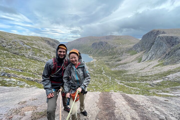 Private Guided Rock Climbing Experience in the Cairngorms
