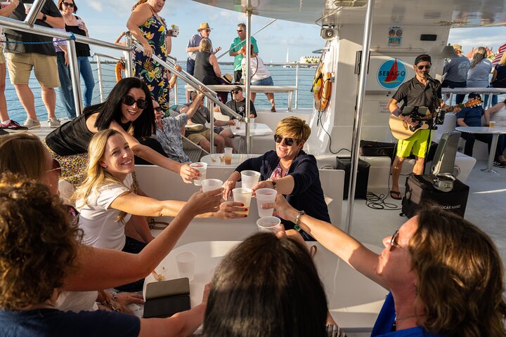 Key West Sunset Sail with Open Bar, Live Music and Hors D'oeuvres