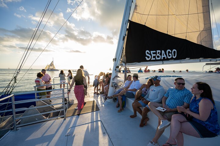 Key West Sunset Sail with Open Bar, Live Music and Hors D'oeuvres