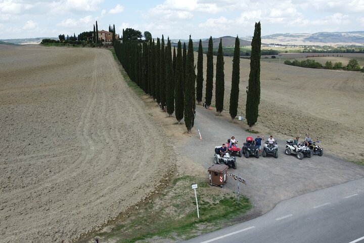 Private Quad Tour of Val d'Orcia and Montepulciano and Lunch