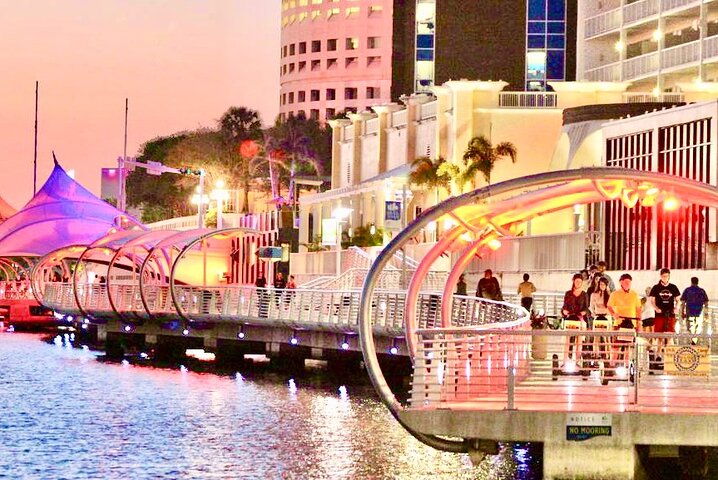 Guided Tampa Sightseeing Tour in a Deluxe Street Legal Golf Cart
