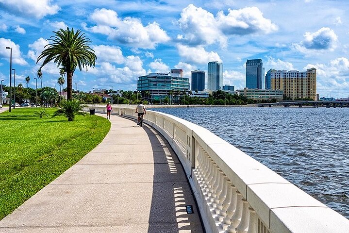 Guided Tampa Sightseeing Tour in a Deluxe Street Legal Golf Cart