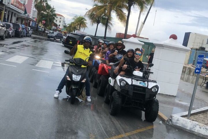 ATV Half Day City Tour in Nassau: Guided Tour With Free Samples