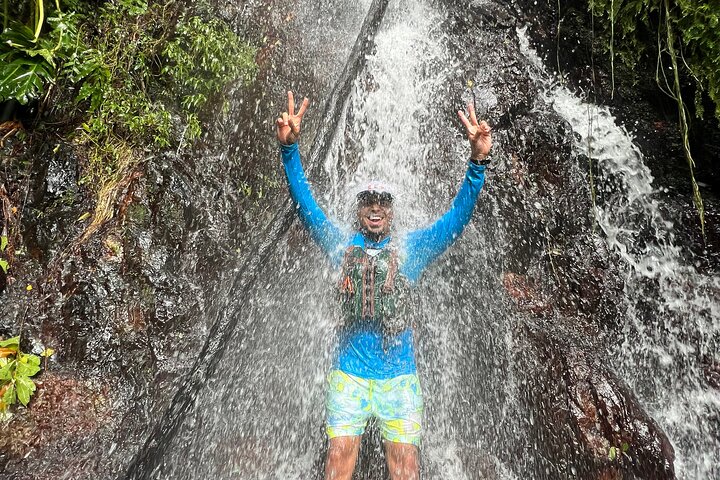 El Yunque Rainforest Waterslides, Waterfalls and Rope Swing