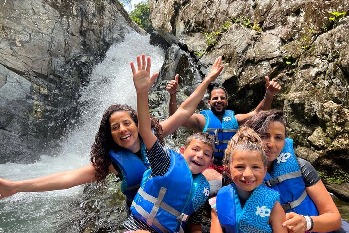El Yunque Rainforest Waterslides, Waterfalls and Rope Swing