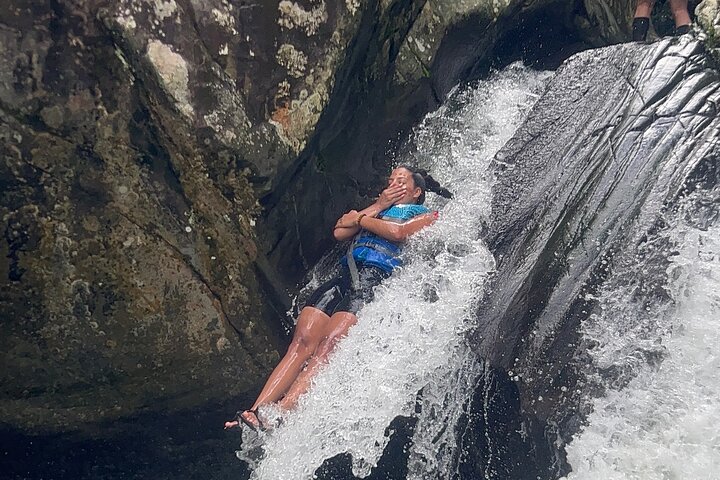 El Yunque Rainforest Waterslides, Waterfalls and Rope Swing