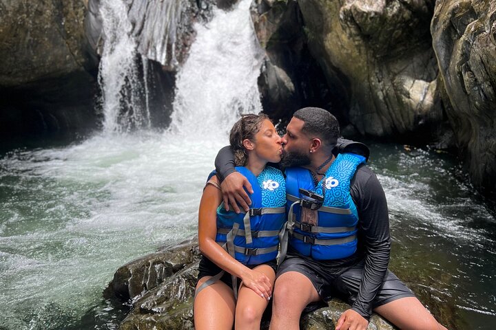 El Yunque Rainforest Waterslides, Waterfalls and Rope Swing