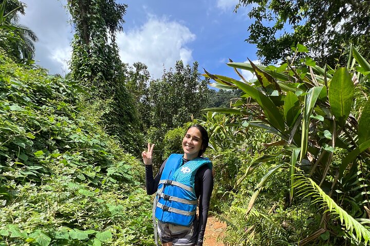 El Yunque Rainforest Waterslides, Waterfalls and Rope Swing