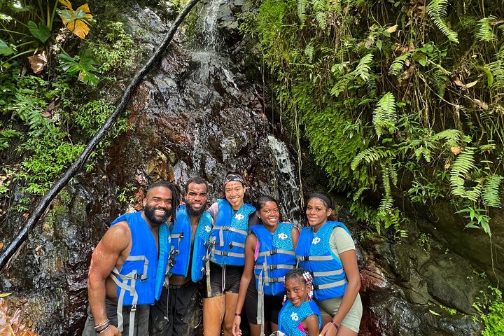 El Yunque Rainforest Waterslides, Waterfalls and Rope Swing