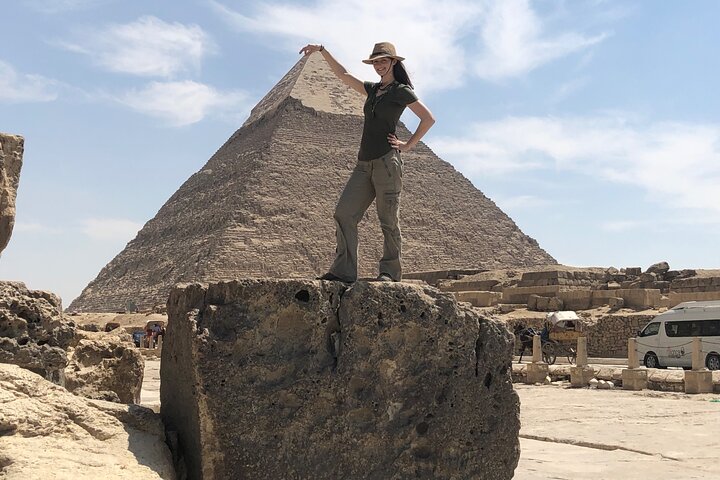 Best of Cairo Private Giza Pyramids, Sphinx and Grand Museum Tour