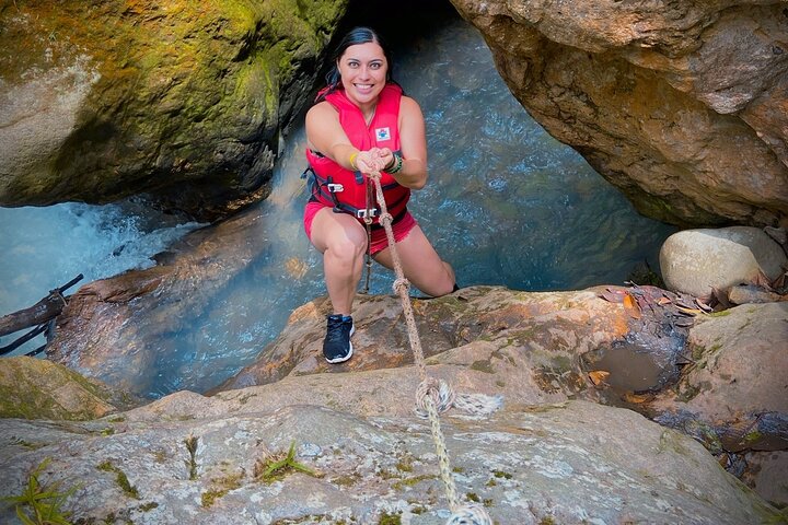 La Leona waterfall adventure hike half day
