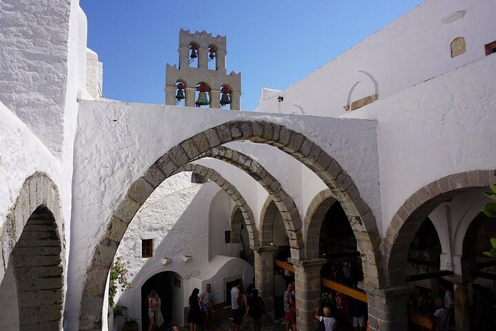Guided Shore Excursion Patmos, Monasteries and the Charming Chora