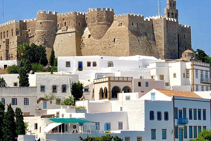 Guided Shore Excursion Patmos, Monasteries and the Charming Chora