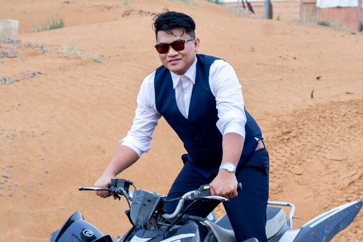 2-Hour Quad Biking Guided Tour in the Desert of Ras al Khaimah