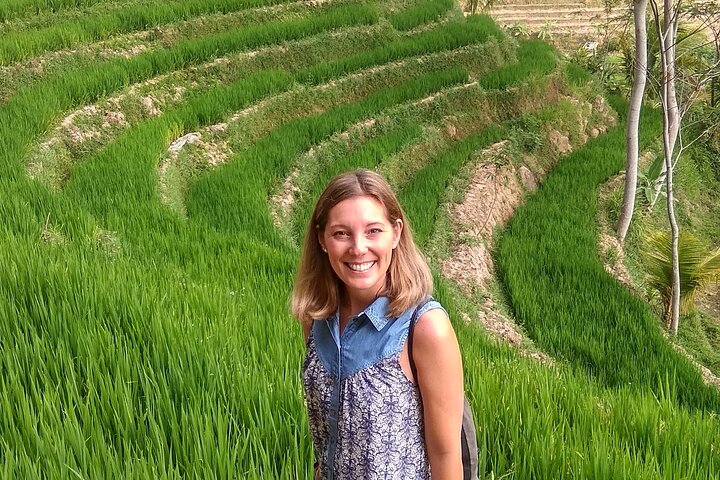Selogriyo Temple and Trekking Java Rice Terraces, hidden waterfall -Nature Java