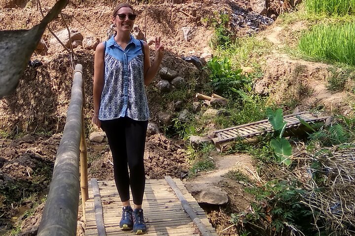 Selogriyo Temple and Trekking Java Rice Terraces, hidden waterfall -Nature Java
