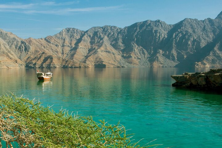 Khasab Full Day Dhow Cruise With Enjoying Snorkeling, Lunch & Dolphin Watching