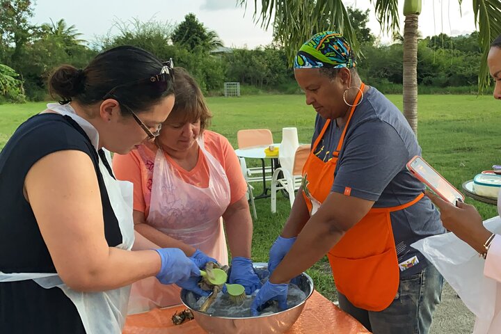 A Evening Cultural Experience Through Food Cooking Class St. Croix