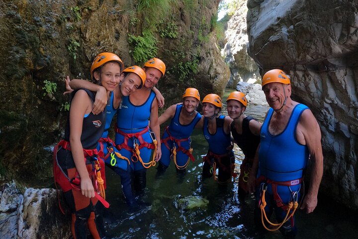 From Estepona: Guided Canyoning Tour on the Guadalmina River
