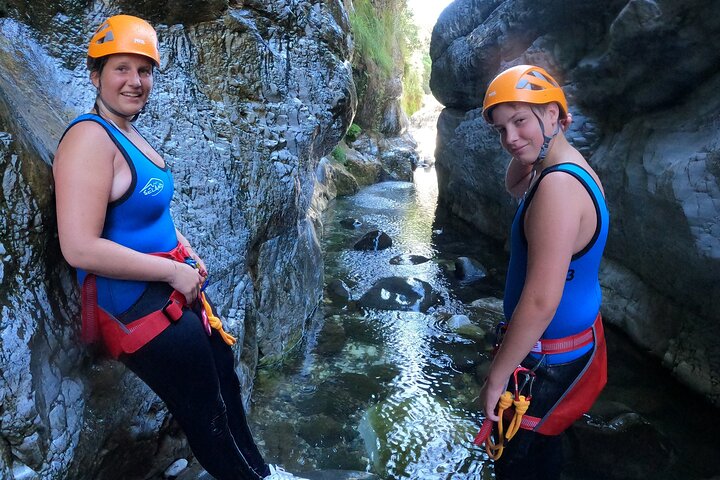 From Estepona: Guided Canyoning Tour on the Guadalmina River