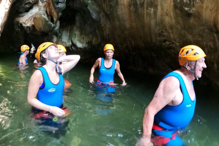 From Estepona: Guided Canyoning Tour on the Guadalmina River