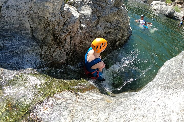 From Estepona: Guided Canyoning Tour on the Guadalmina River