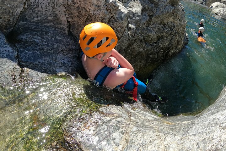 From Estepona: Guided Canyoning Tour on the Guadalmina River