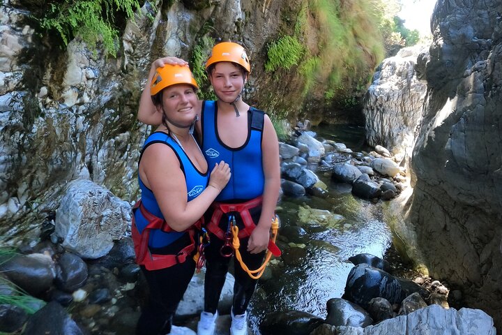 From Estepona: Guided Canyoning Tour on the Guadalmina River