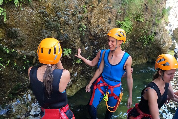 From Estepona: Guided Canyoning Tour on the Guadalmina River
