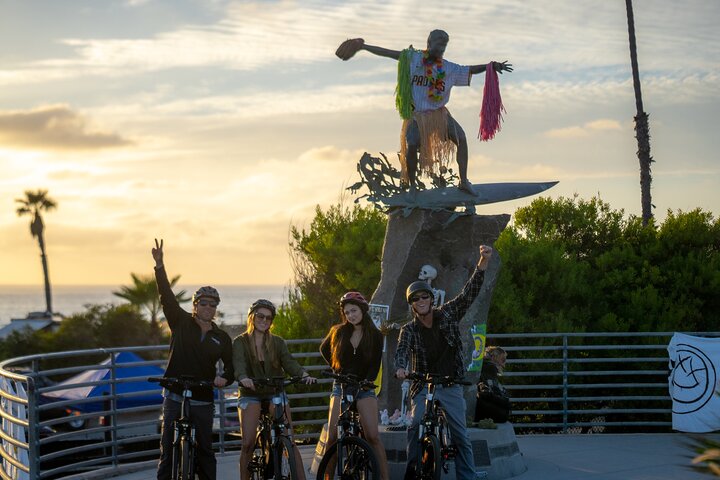 Luxury Guided Electric Bike Tour to Downtown Encinitas