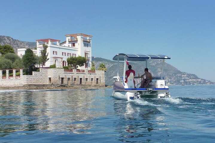 Familly Private Tour aboard a Solar Powered Electric Boat