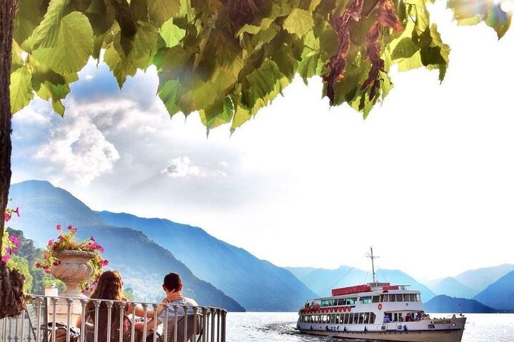 Lake Como & Bellagio Day Trip with Boat Cruise from Milan