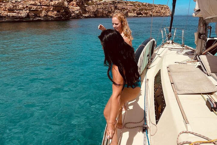 Formentera & Espalmador: Full-Day Private Sailboat Trip