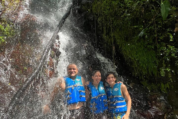 El Yunque Rainforest Waterslides, Waterfalls and Rope Swing